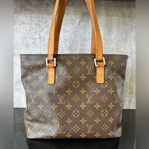 Authentic Louis Vuitton Monogram Cabas Piano tote bag
